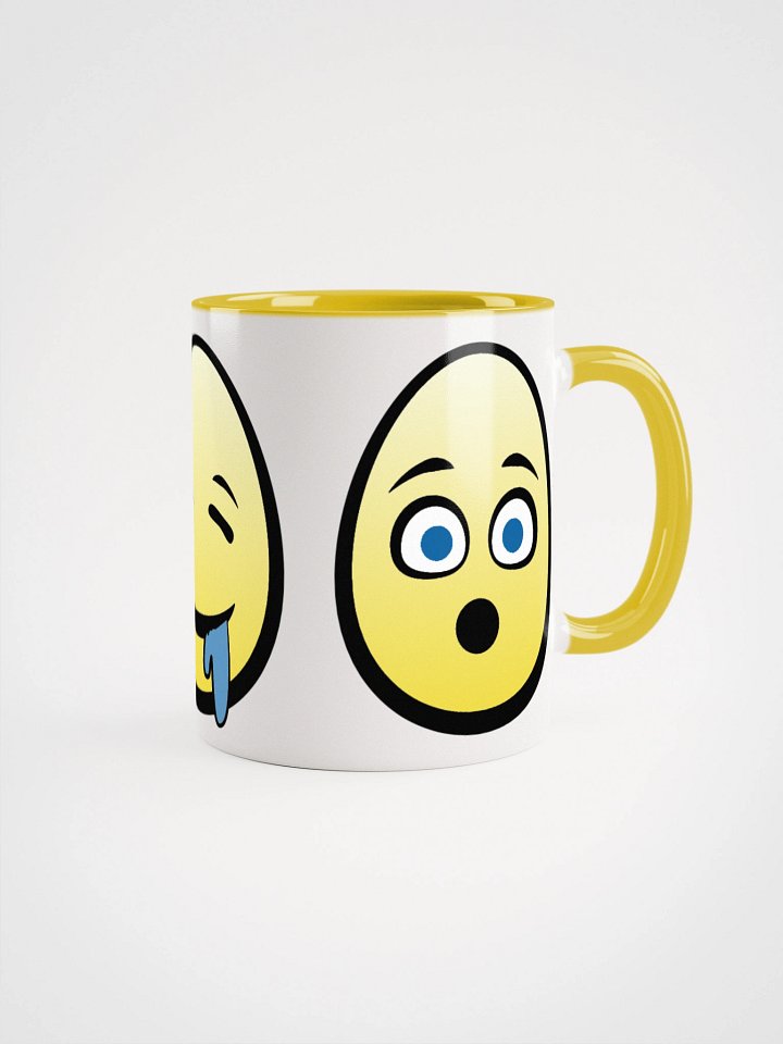 EggFriedCheese Emote Mug (Kiss/Drool/Shocked) (11oz) product image (1)
