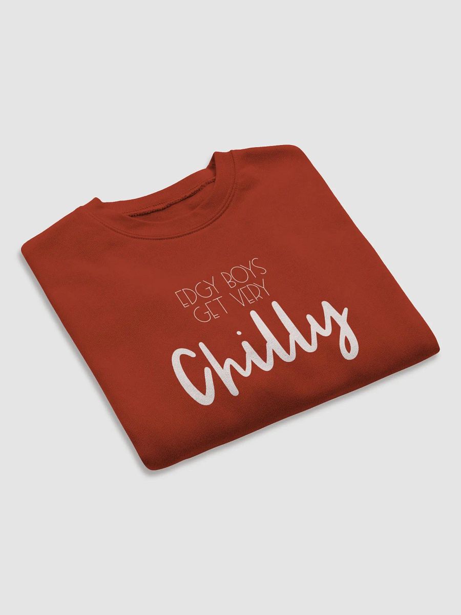 Edgy Boys Get Very Chilly Crop Crew Neck product image (2)