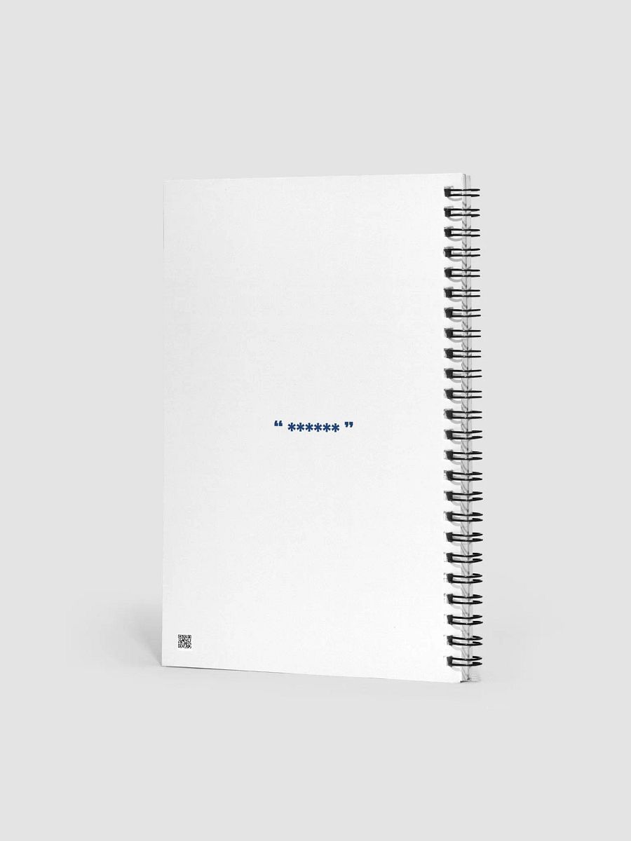 Yuki Tsunoda 22 Spiral Dotted Notebook product image (3)