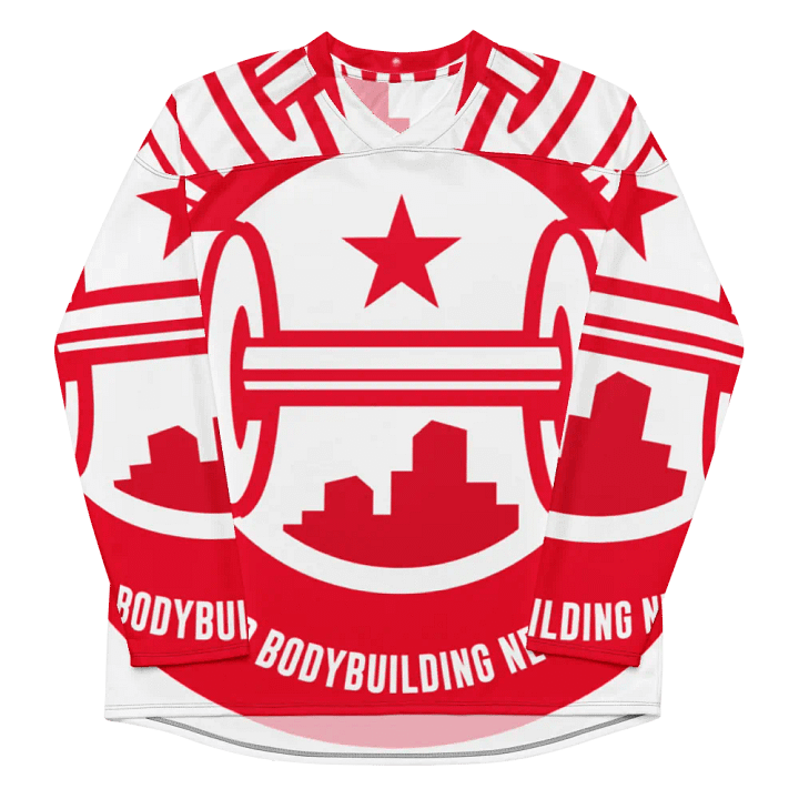 IFBNewsfeed.Org's All-Over Print Recycled Hockey Fan Jersey product image (2)