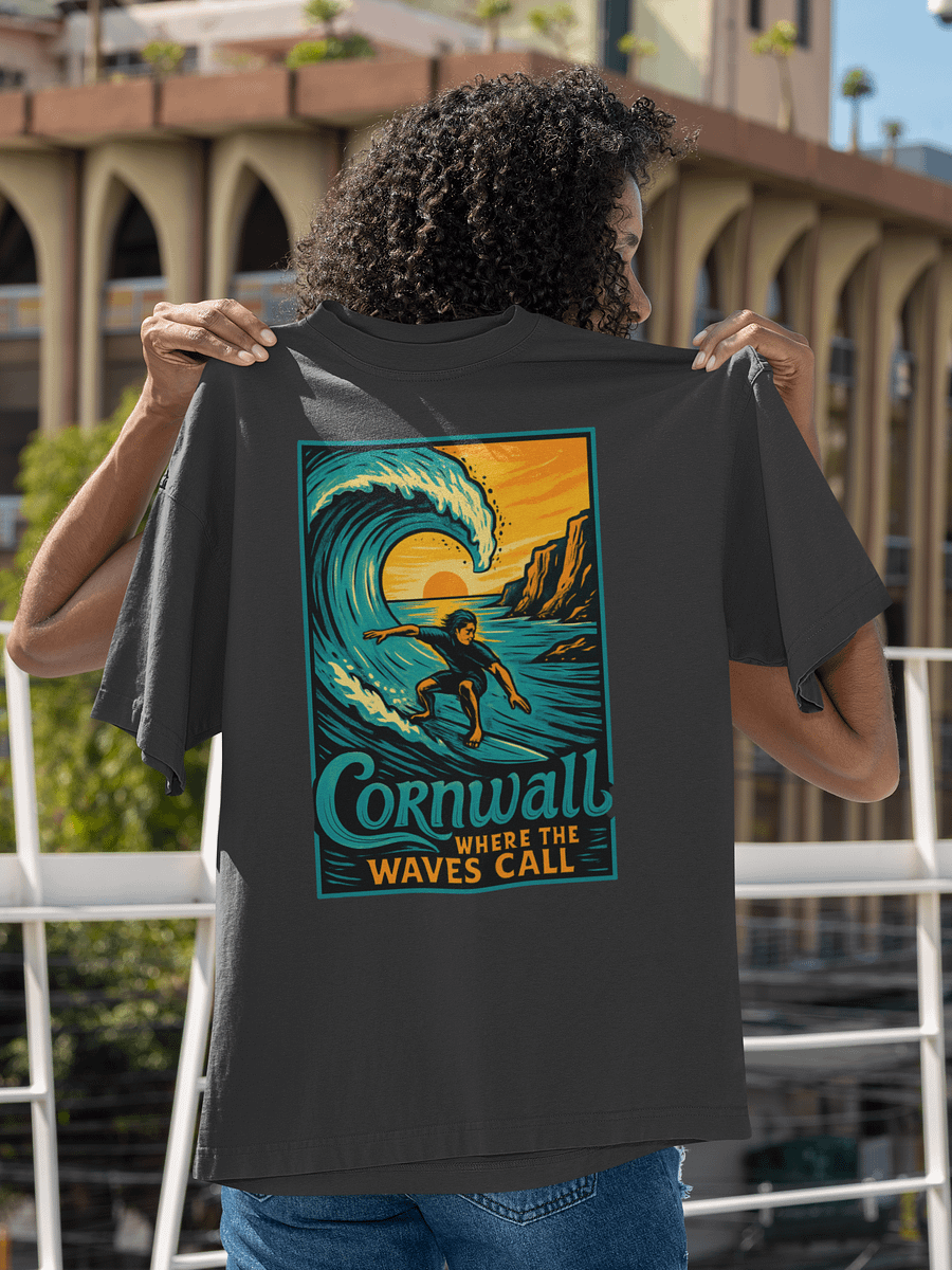Cornish Surf Life Oversized Faded Tee product image (10)