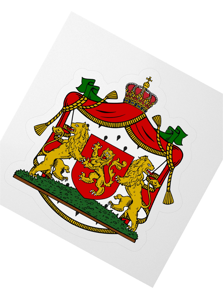 Royal Arms of Bulgaria Kiss Cut Sticker product image (2)