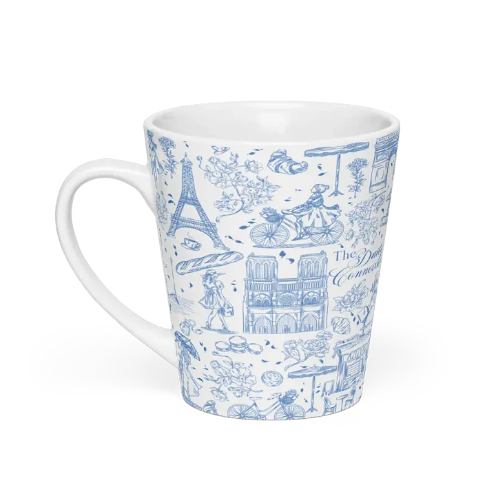 Parisan Toile Latte Mug product image (1)