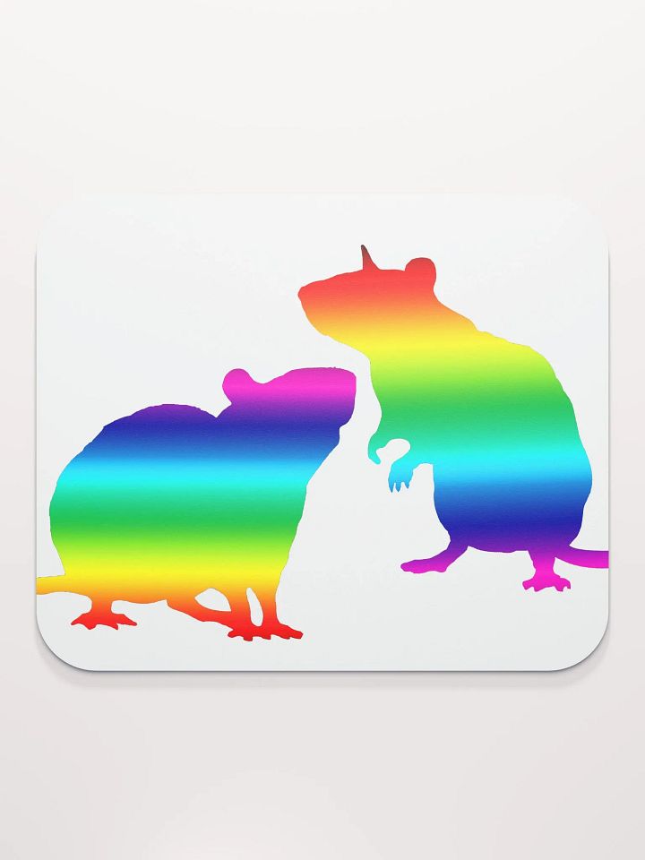 rainbow rats mousepad product image (2)