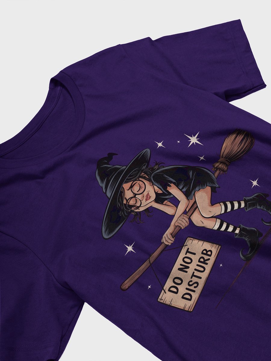 Snoozy Witch Broomstick T-Shirt product image (27)