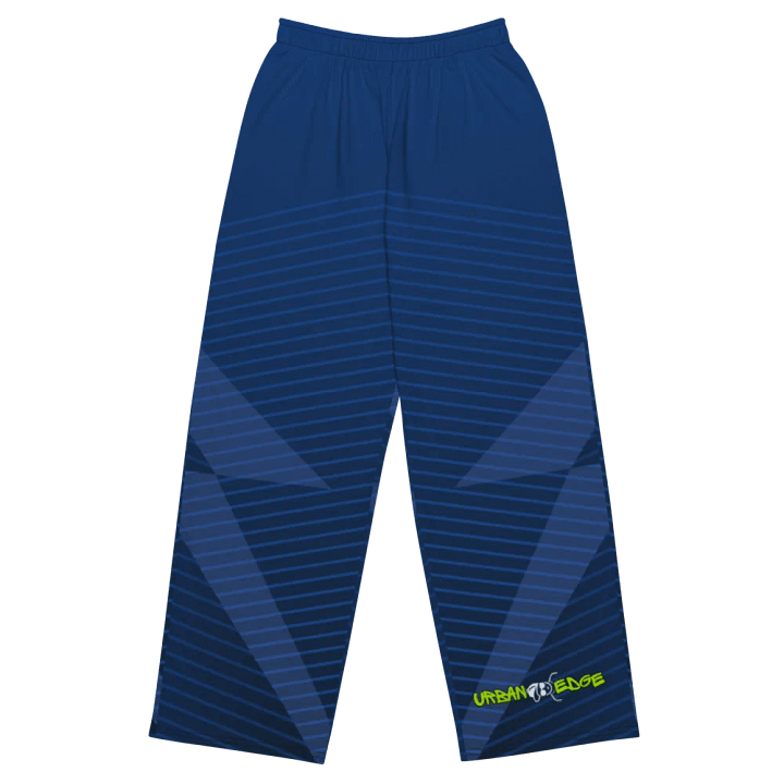 Urban Edge Wide Leg Blue Unisex Pants product image (1)