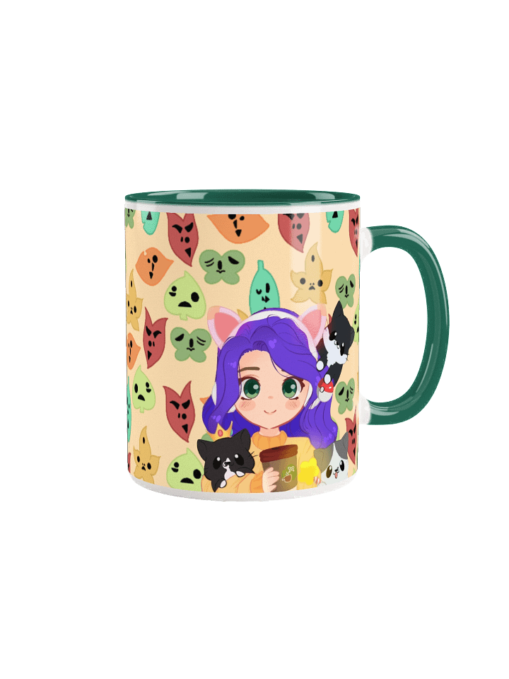 Al & Kitties Mug With Inside Color Purple product image (1)