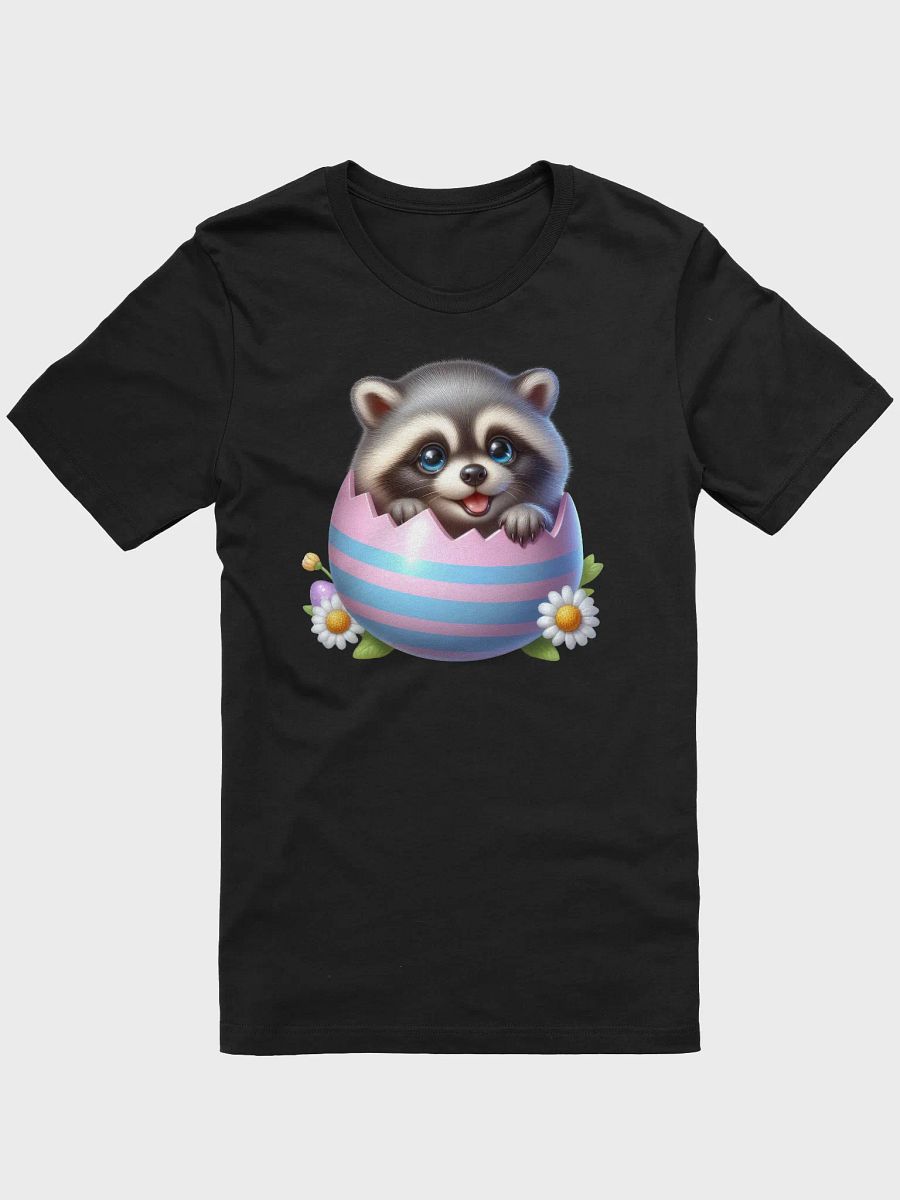 Raccoon Easter Egg - Adult T-Shirt product image (2)