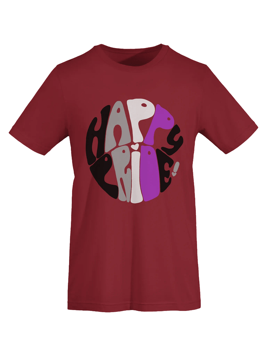Asexual Happy Pride big print tee product image (7)
