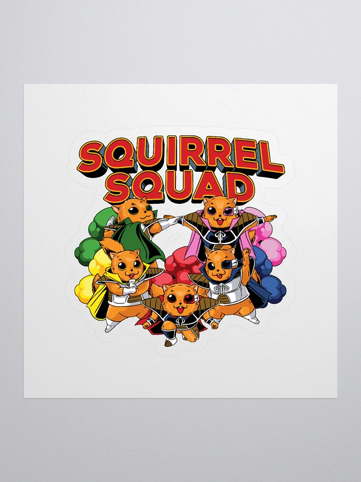 Squirrel Squad Sticker product image (1)