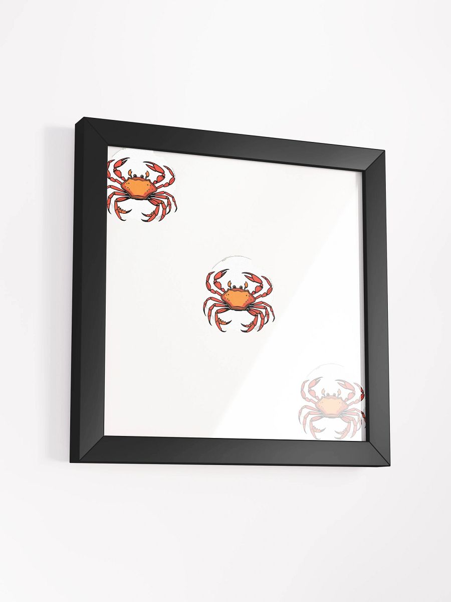 Crabtastic Cartoons Framed Matte Poster product image (38)