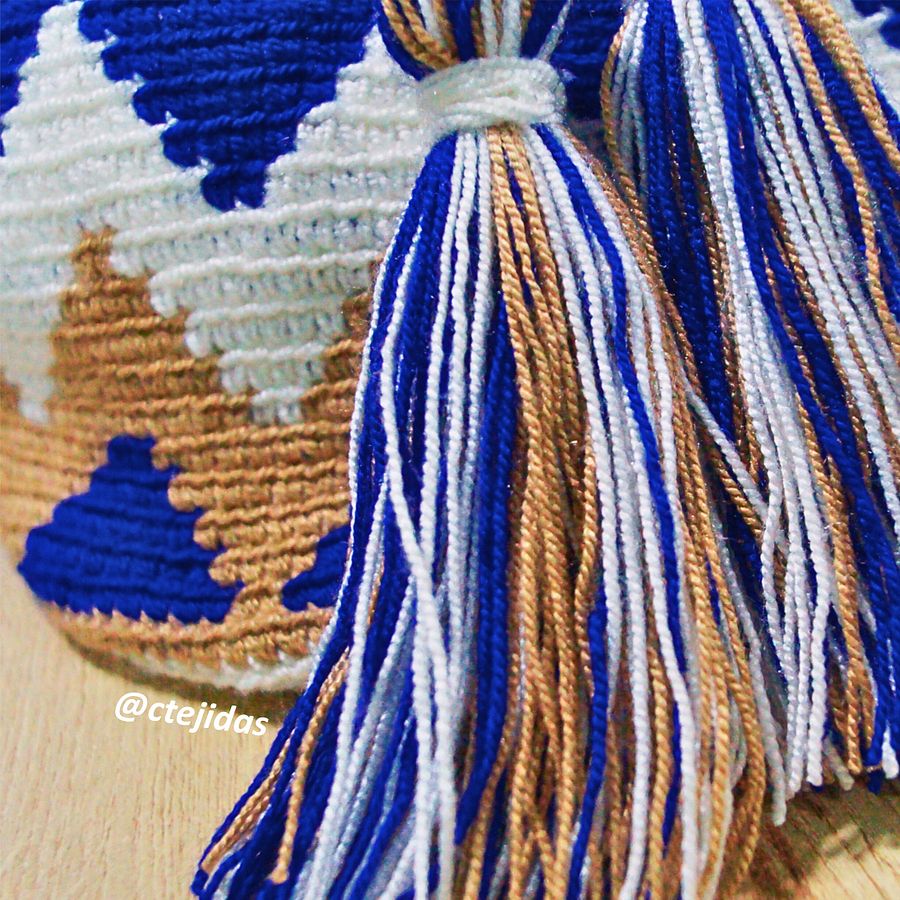 Patrón Mochila Wayuu Mediana Playa a Crochet product image (4)