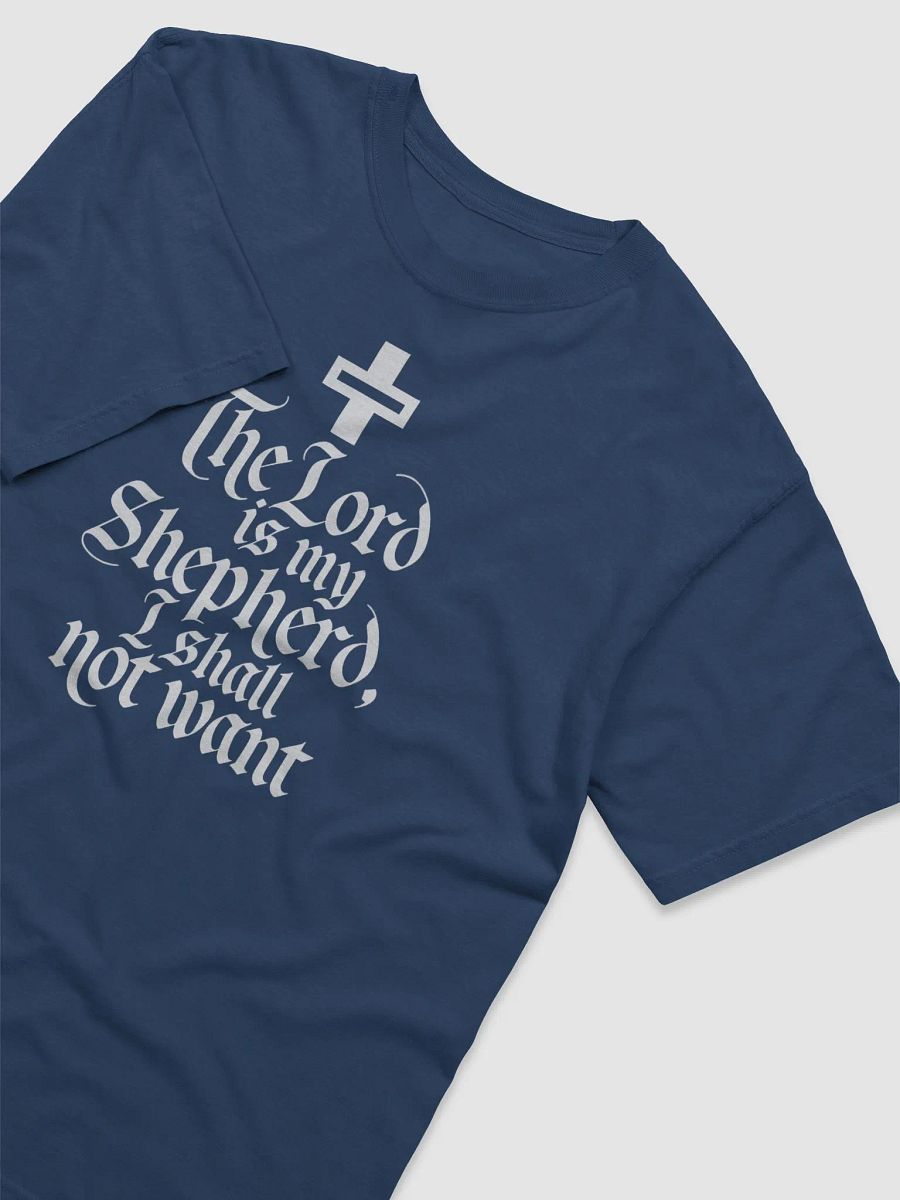 The Lord is My Shepherd, I Shall Not Want – Psalm 23:1 Bible Verse Comfort Colors T-Shirt product image (1)