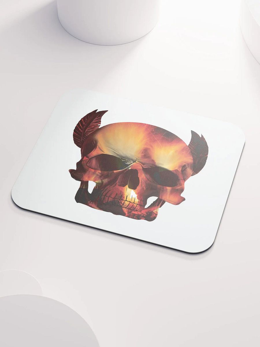 Skull with Fire Inside Skull, skulls, skull art design, skeleton, skull and bones, scary, skull tattoo, artistic skull, human skull, dark skull, bones, Halloween product image (3)