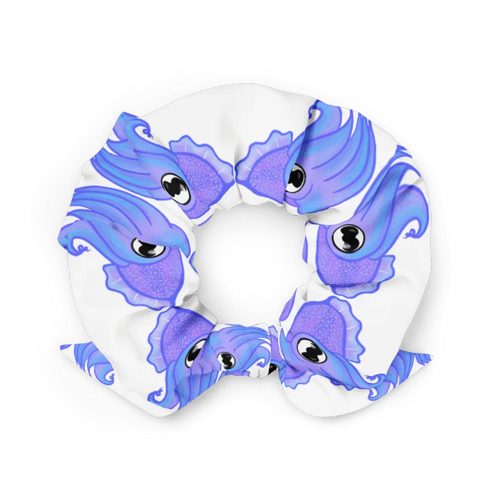 !Purple Cuttlefish Scrunchie product image (2)