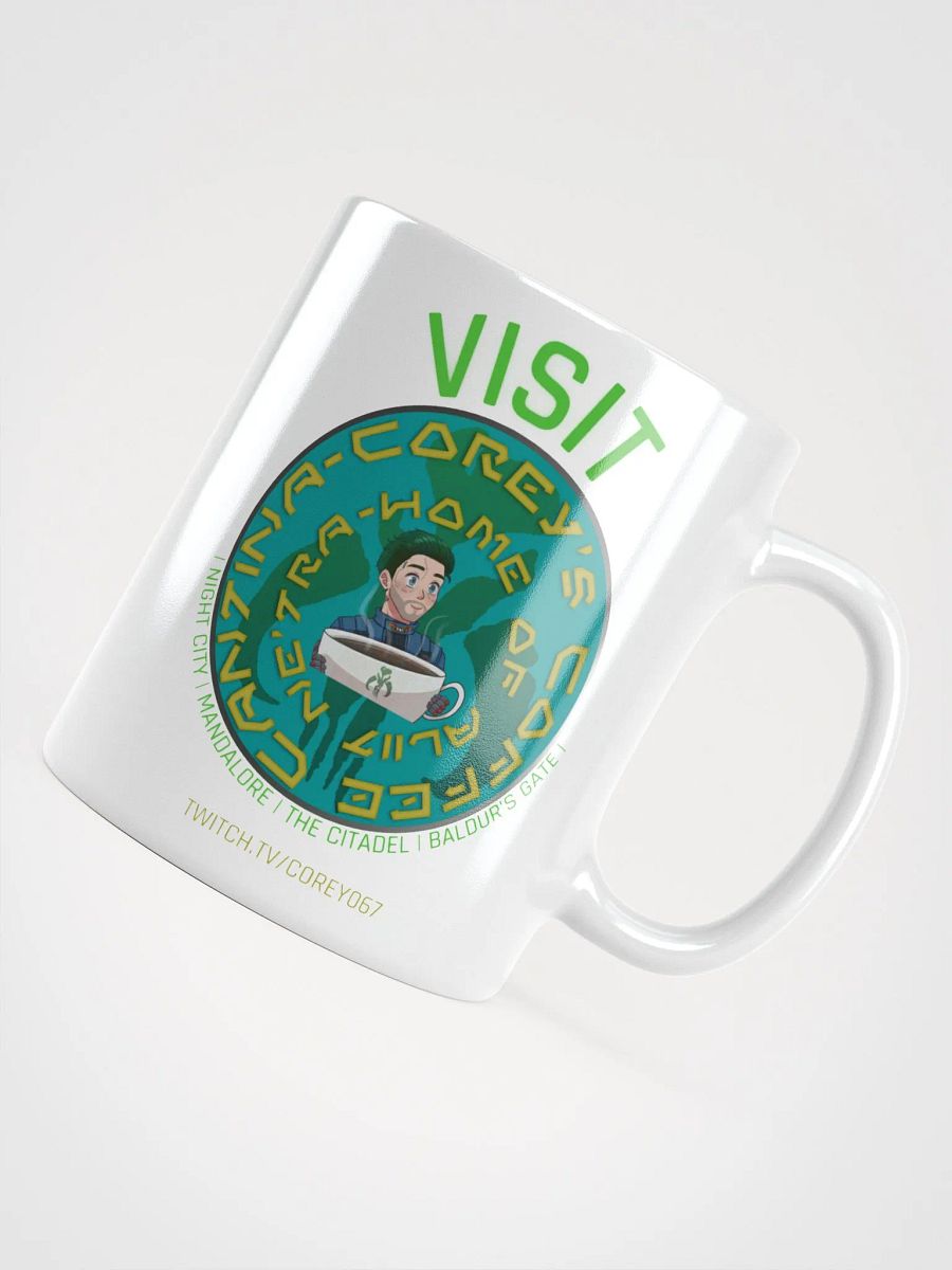 Visit Corey's Coffee Cantina mug - White product image (4)