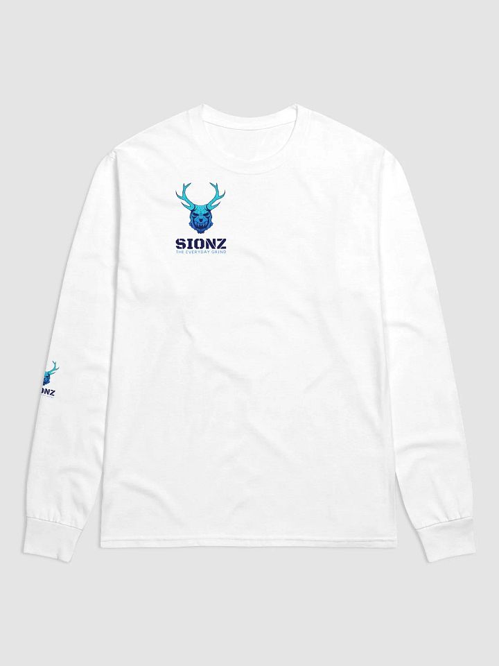 Sionz White Tee Long Sleeve product image (1)
