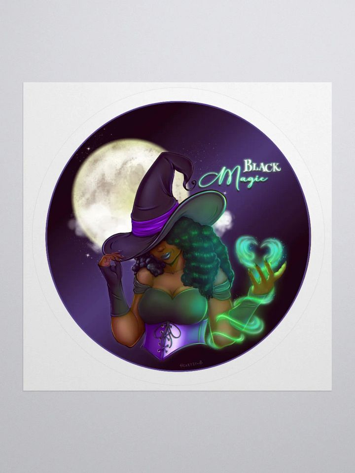 "Black Magic" Sticker product image (1)