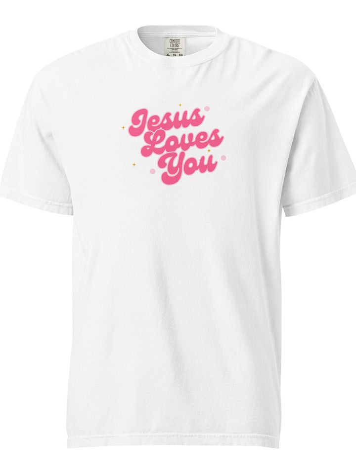 Jesus Loves You Comfy Christian Tee product image (1)