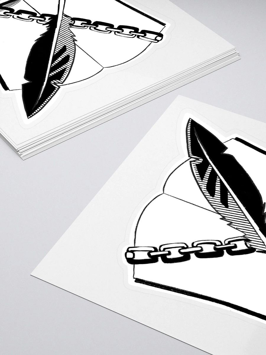 Ka-esh Black & White Symbol Sticker product image (4)