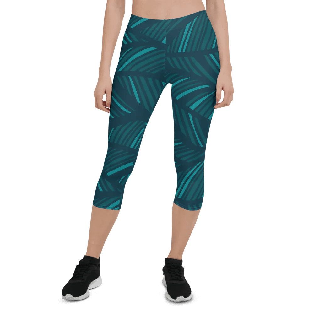 All-Over Print Capri Leggings product image (1)