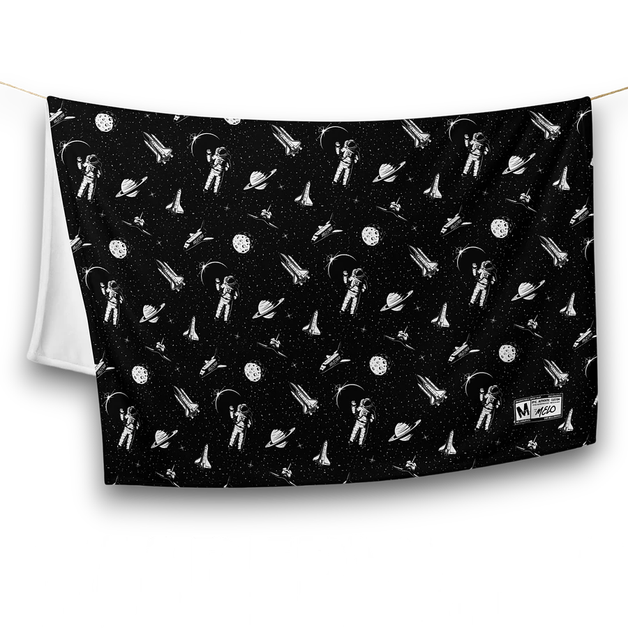 Spaced Out B&W - Blanket | #MadeByMELO product image (6)