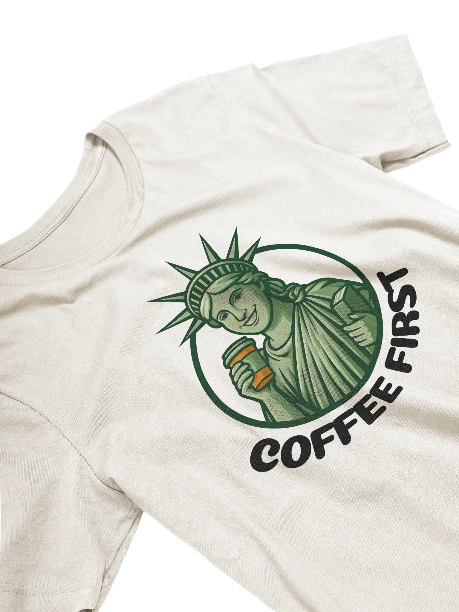 Coffee First Signature Unisex T-Shirt product image (2)