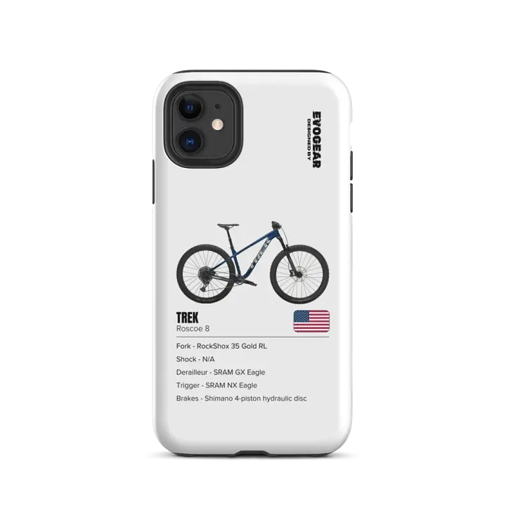 White Roscoe 8 iPhone Case product image (47)