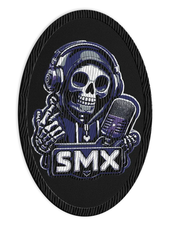 ''SMX Oval Edition'' Embroidered Patch product image (1)