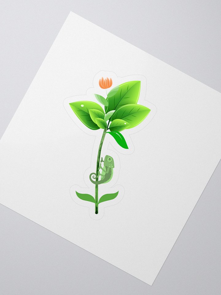 Chameleon's Garden Kiss Cut Stickers product image (2)