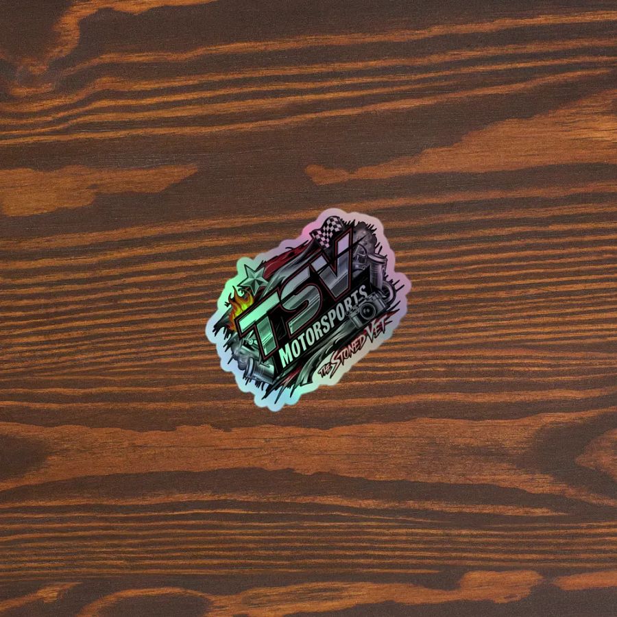 TSV Motorsports Holographic Sticker product image (3)