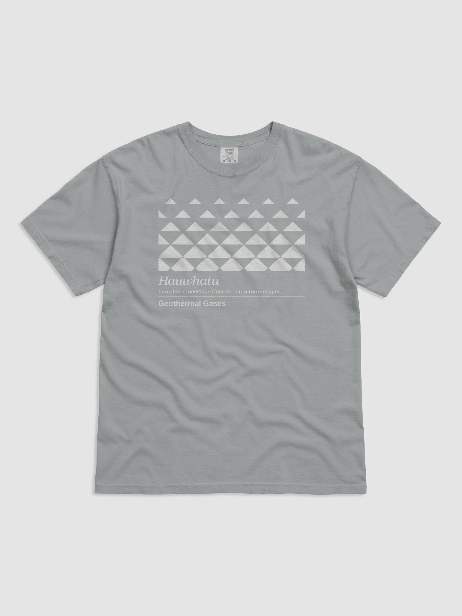 07 Hauwhatu - Geothermal Gases (White) product image (1)