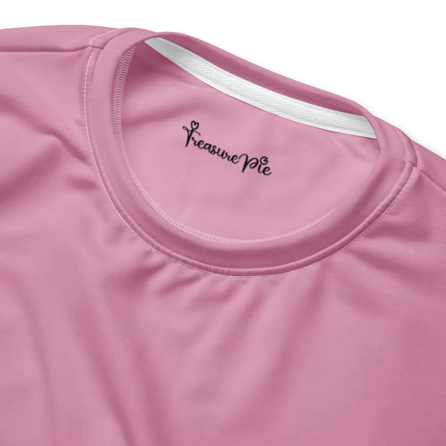Plain Light Pink Light Summer Unisex Recycled Polyester Heavyweight Premium Sweatshirt by Treasure Pie product image (5)