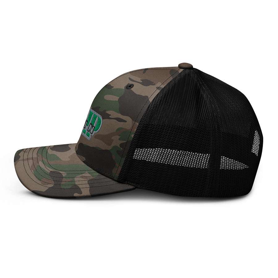 Drip Rain Camo Trucker Hat product image (3)