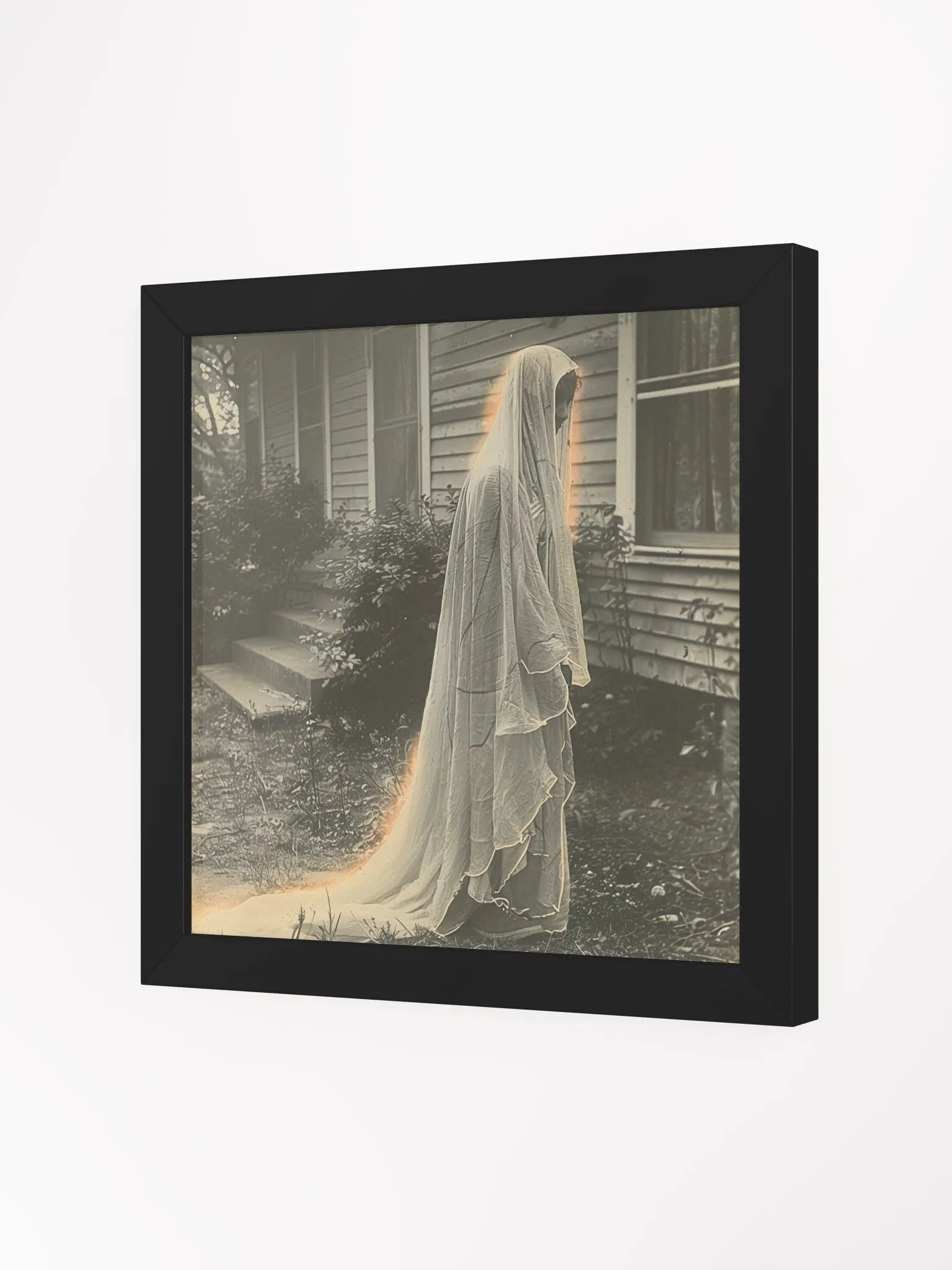Glowing Vintage Ghost Photography Framed Wall Art product image (25)