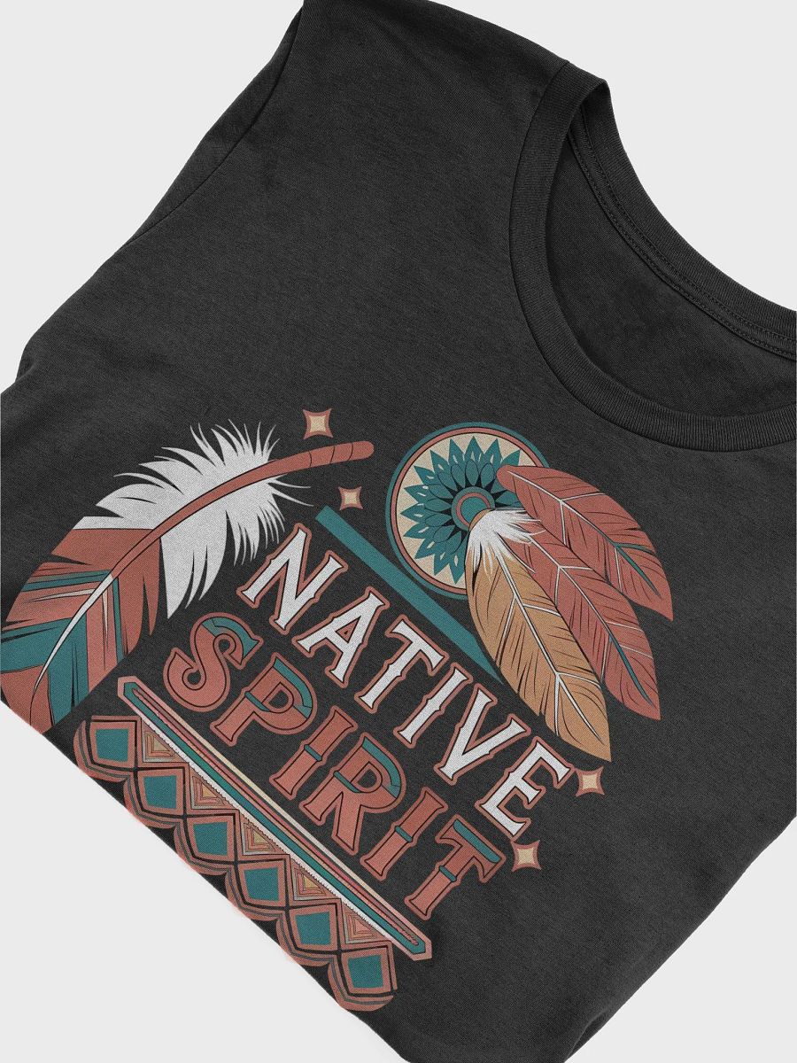 Native Spirit Dream Catcher Feathers & Tribal Patterns Tee product image (2)