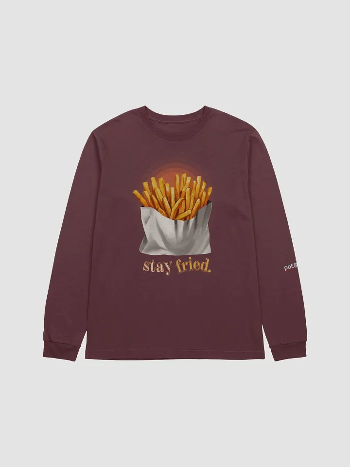 STAY FRIED supersoft long sleeve tee product image (33)
