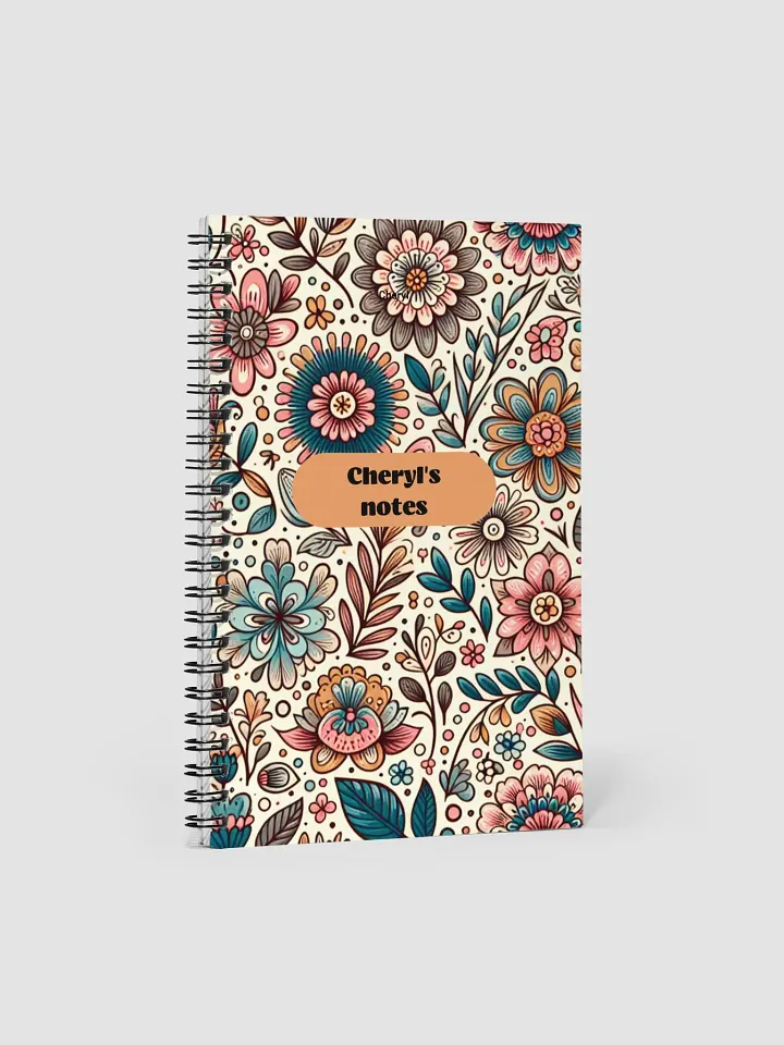 Cheryl's Notes Floral Notebook product image (1)