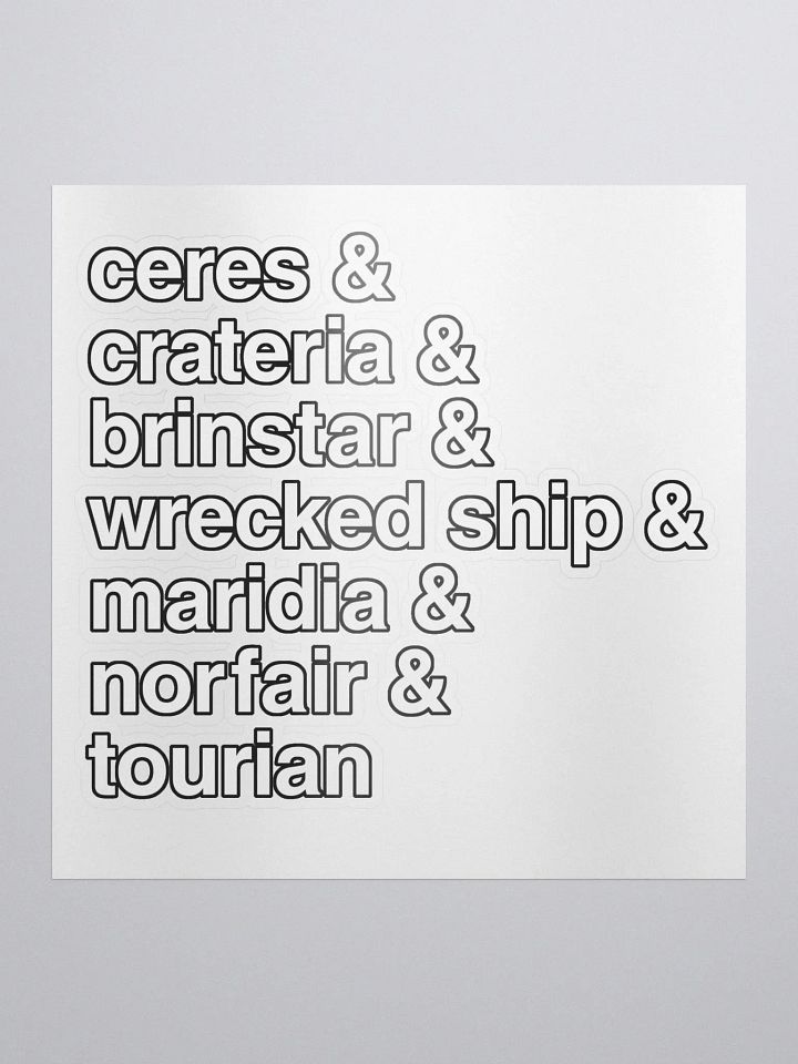 Areas& (Sticker) product image (1)