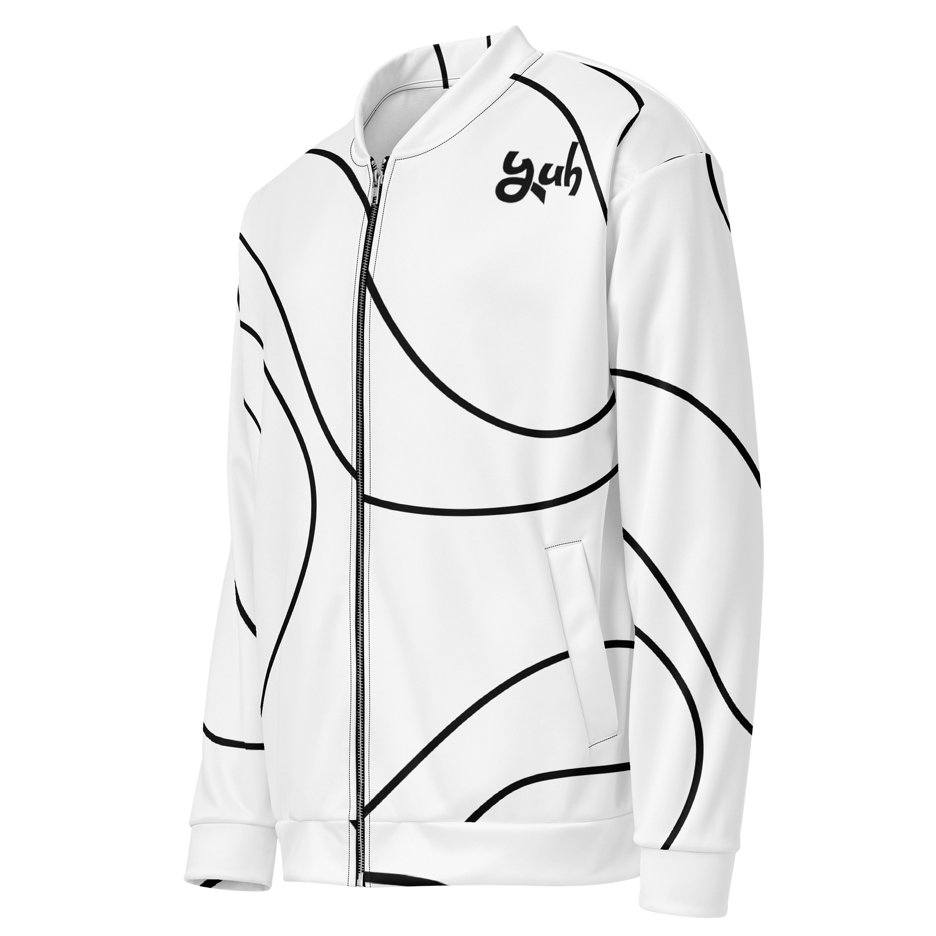 Irregular Flow Bomber Jacket product image (3)