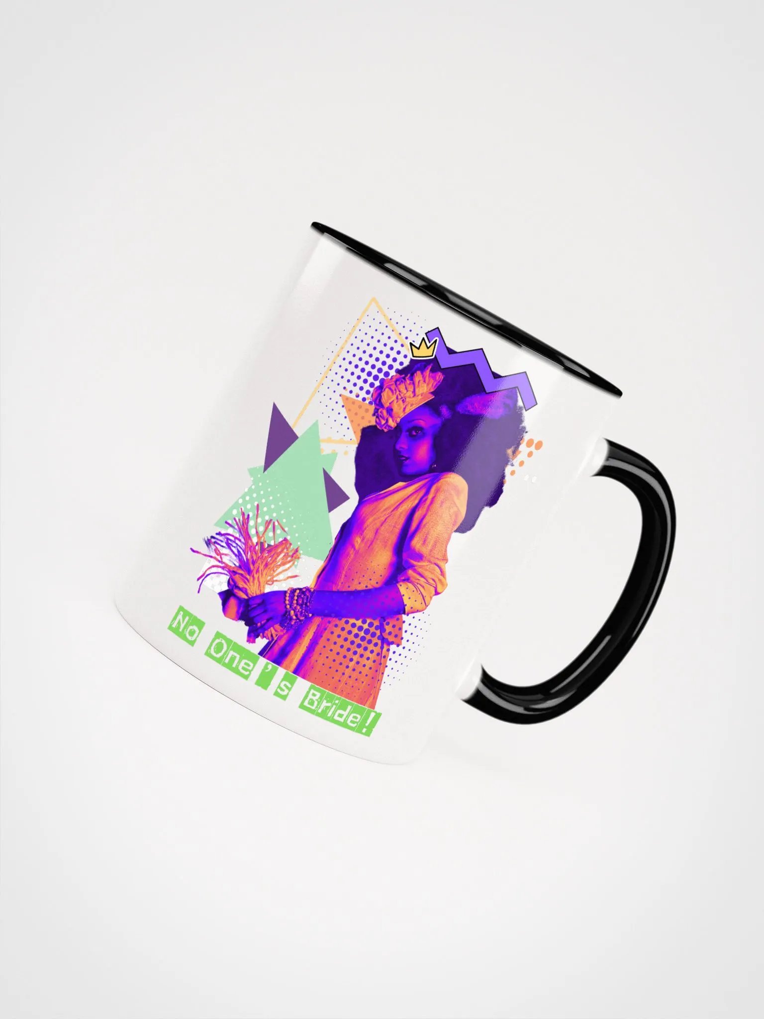 No One's Bride! Ceramic Mug with Color Inside product image (4)