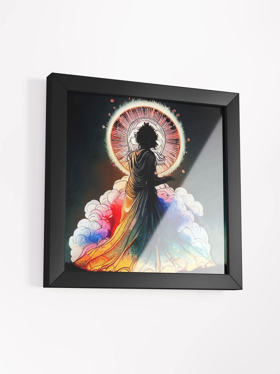 Eco-Friendly Ayous Wood Framed Matte Poster product image (16)