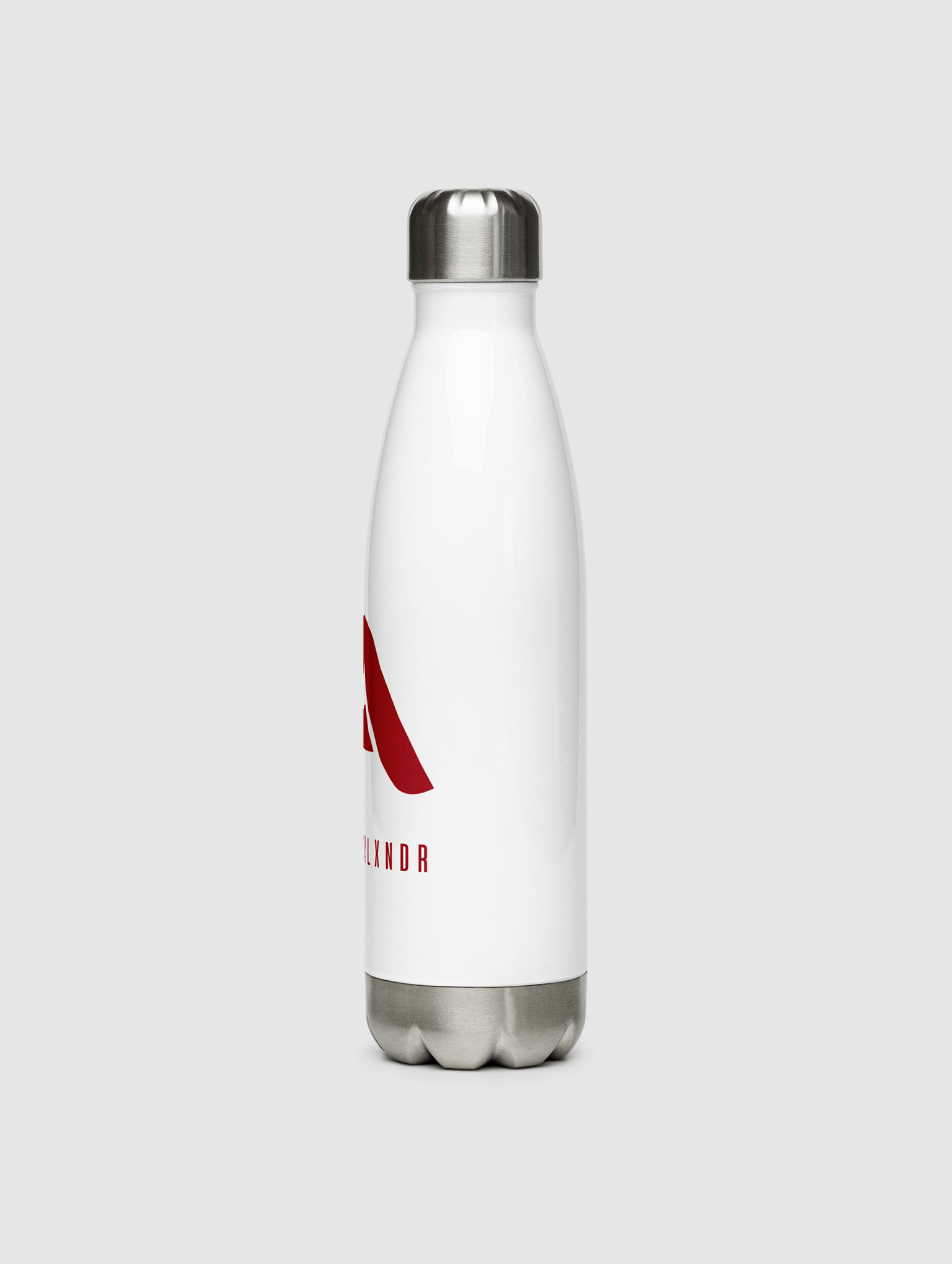 MusicByALXNDR Original Stainless Steel Water Bottle (Red) product image (2)