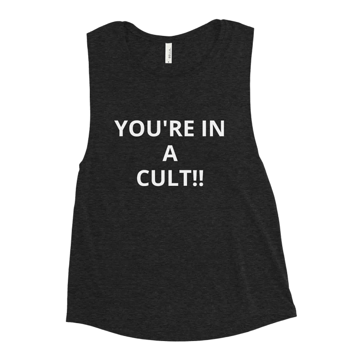 Pris-You're In A Cult-Bella+Canvas Women's Flowy Muscle Tank product image (2)