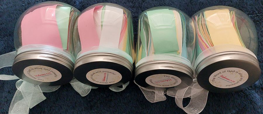 Scriptures in a Jar - Church GIFT Package (12 Jars of 120 Scriptures each) product image (6)