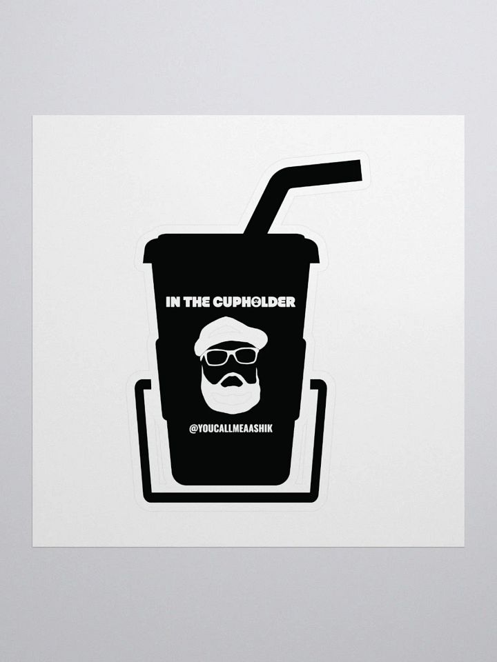 In The Cupholder Sticker! product image (3)