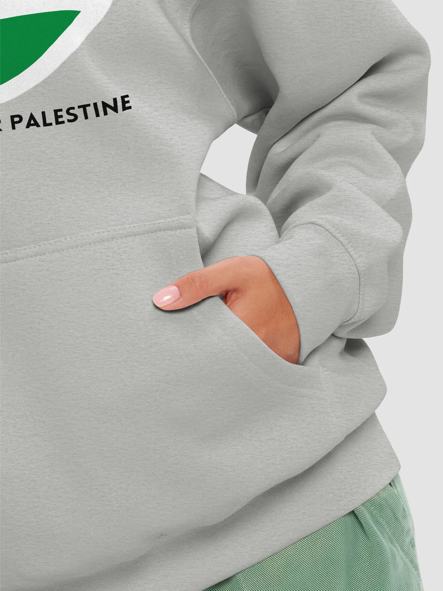 Palestinian Peace Dove Heart Hoodie product image (40)