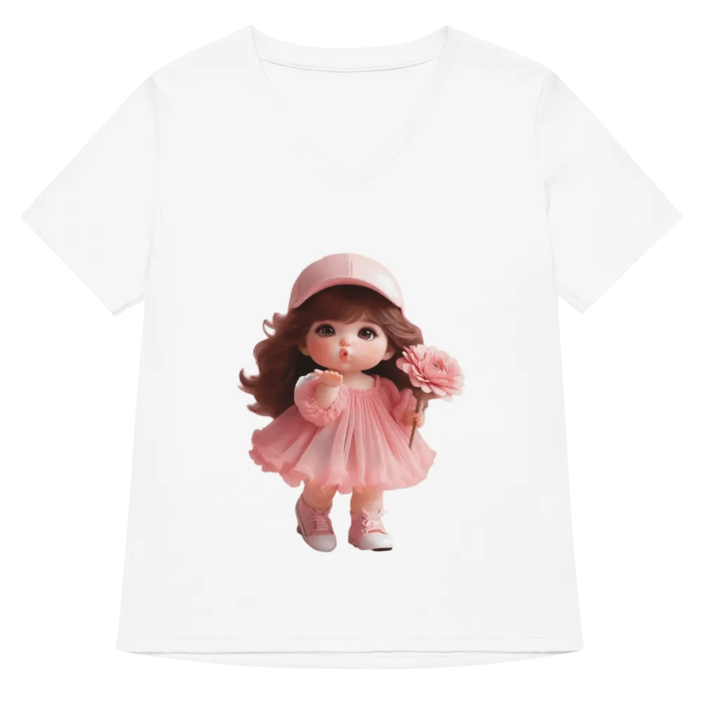 Bella+Canvas Women's Relaxed V-Neck T-Shirt product image (5)