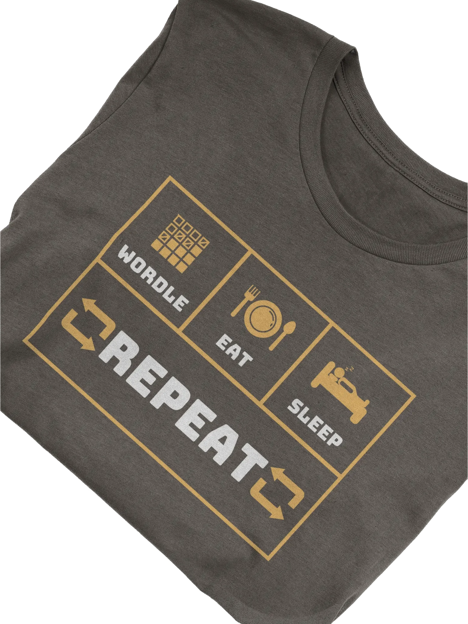 Wordle, Eat, Sleep, Repeat T-Shirt product image (3)