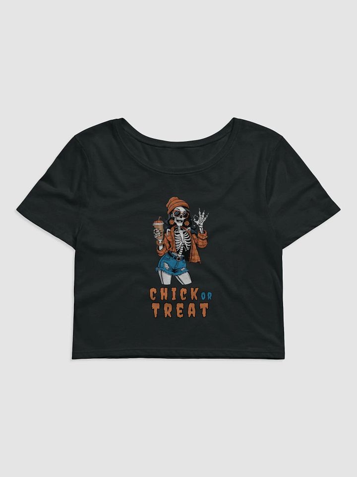 Skeleton Chic Crop Tee product image (3)